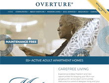 Tablet Screenshot of liveoverture.com